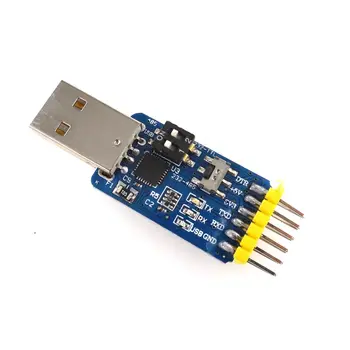 CP2102 USB-UART 6-в-1 Мултифункционални (USB-TTL/RS485/232, TTL-RS232/485,232-485) Сериен адаптер за Arduino