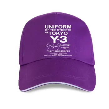 нова шапка Yohji Ретро Класически Ямамото Токио Лятна Черни Дрехи Популярна Памучен Страхотна Бейзболна Шапка Уникална Мъжки