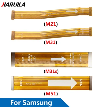 Нова Основна Такса LCD Дисплей Конектор на Дънната Платка Гъвкав Кабел За Samsung Galaxy M21 М31 M31S M51 M215F M315F M317F M515F