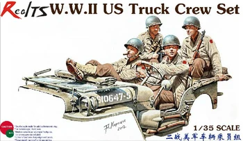Bronco 1/35 CB35159 на Втората световна война САЩ Камион Екипаж Комплект Комплект Модел