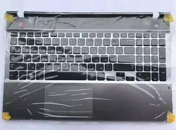 Новата Клавиатура За Лаптоп С Тачпадом, Поставка За Ръце, Долна Калъф за Лаптоп, Базова Капак За Samsung NP550P5C 550P5C BA75-03738D, sliver