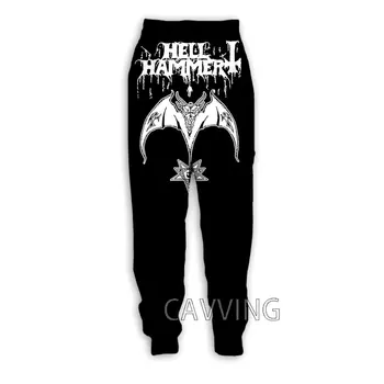 CAVVING Ежедневни Панталони с 3D Принтом Hellhammer Rock, Спортни Панталони, прави Панталони, Спортни Панталони, Панталони За Джогинг, Панталони