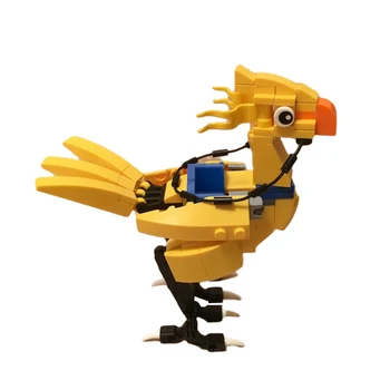 MOC Final Птица Chocobo Набор от Градивни Блокове Идея да се Съберат Модел на Животното Облак Страйф И Sephiroth Играчки За Деца, Подарък За Рожден Ден