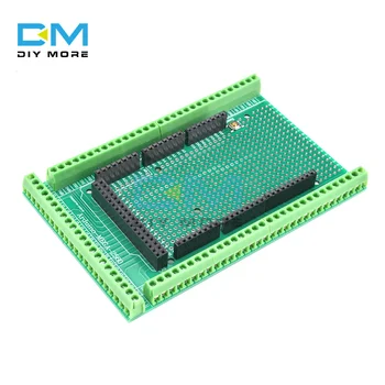 Двустранен Прототип на печатна платка с винтова клеммной nuts, Комплект със защитна такса за Arduino Mega 2560/Mega2560 R3, който е Съвместим с MEGA2560