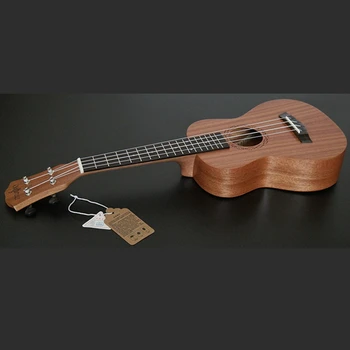 SevenAngel 26 инча Тенор Електрическа ukulele Ukulele От махагон Мини Хавайски 4 струнен Китара Лешояд от Розово Дърво с Еквалайзер го получите