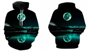 2022 нова мода мъжка hoody с качулка и 3D принтом 
