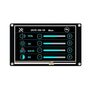 4,3-инчов LCD екран за Nextion NX4827K043 с подобрен човеко-машинното HMI интерфейс на английски език