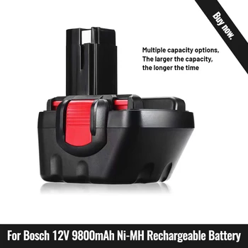 2022 newFor Bosch 12v 12800 ма PSR Акумулаторна батерия 12 В 12.8 AH AHS GSB GSR 12 VE-2 BAT043 BAT045 BAT046 BAT049 BAT120 BAT139