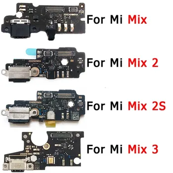Оригиналната зарядно устройство ще захранване на Такса За Xiaomi Mi Mix 3 2S 2 Mix3 Mix2S Mix2 кабел за зареждане Порт за Докинг станция Лента Изход USB Конектор Резервни Части