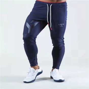 Клатушкам нови мъжки спортни панталони за фитнес, градинска градинска ежедневни облекла, памучни мъжки панталони, модерна марка дрехи за мъже