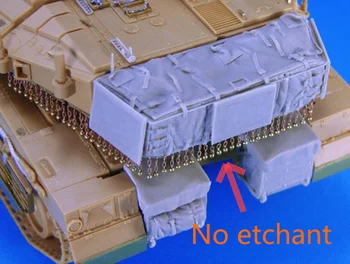 промяна на детайлите на бронята, подадени под натиск от катран в мащаб 1:35, не включва un-dyed модел резервоар Без травителя
