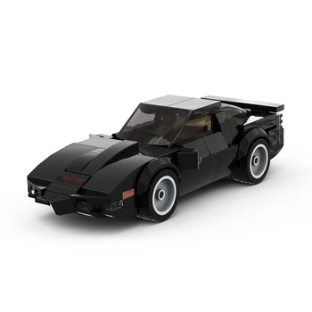 Moc Супер Състезателна Кола KITT-Knight Rider Speed Шампиони на Градски Спортен Автомобил Градивен елемент на Модел Детски Момче Играчка За Подарък