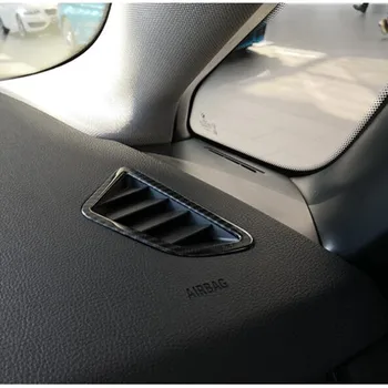 Карбон Черен Цвят на Таблото на Воздуховыпускная Рамка Украса Капак Завърши 2 бр. За BMW 2 series Active Tourer F45 LHD ABS