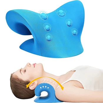 Релаксация на врата и раменете се използва за облекчаване на болки в TMJ и маточната диастолических устройства Подушечках за акупресура носилка за врата
