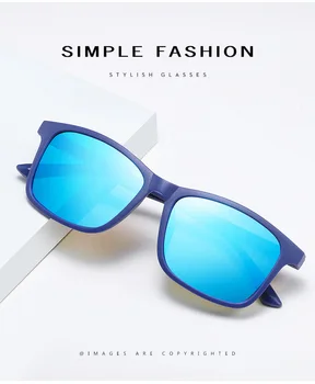 2020 Нови Модни Луксозни маркови Мъжки Поляризирани Слънчеви Очила с огледални Слънчеви Очила За шофиране Мъжки улични спортни Дизайнерски Oculos мода