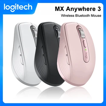 Logitech Anywhere MX 3 Безжична Мишка Bluetooth 4000DPI Офис Детска Мишката Компактни Високопроизводителни Мишката за PC Геймърите