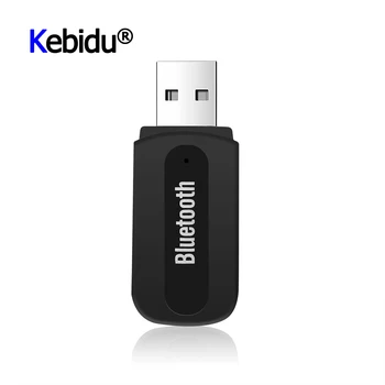 kebidu USB Безжична Bluetooth Стерео Музикален Приемник Ключ Конектор 3.5 мм Аудио Кабел за Apple iPhone За Samsung