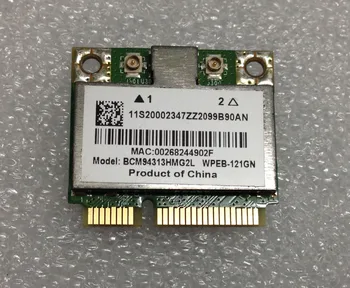 SSEA Нов За BroadCom BCM94313HMG2L BCM4313 150 Mbit/с half MINI PCI-E Wlan Wi-Fi Безжична Карта За Lenovo B560 V560 G555 G560 Z560