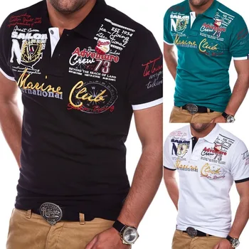 Мъжки модни индивидуалност, Культивирующая Polo Ризи с къс ръкав