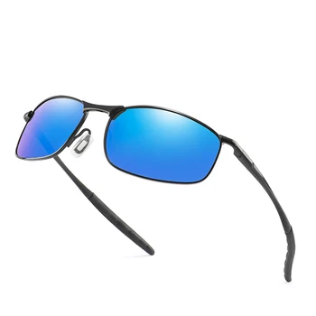 Реколта Ретро Слънчеви Очила Мъжки Поляризирани Минус Рецепта за Класически Слънчеви Очила за Мъже Шофиране UV400 Квадратни Мъжки Слънчеви Очила