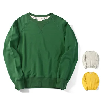 Японски Ретро Зелена Тежка Hoody С Качулка За Мъже 2021 Пролет Есен Памучни Модни Блузи, Мъжки Ежедневни Пуловери Оверсайз С Дълъг Ръкав
