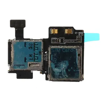 Micro SD Тава за Карти с Памет Държач за SIM Слот за Четене Гъвкав Кабел за Samsung Galaxy S4 i9500 i9505