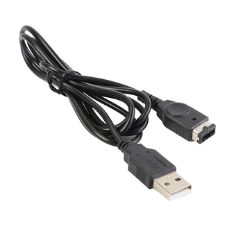 Тънък Кабел за зареждане Хит на Продажбите на Черно 1,2 м 3,9 фута USB Зарядно Устройство Слот Аксесоари за Лаптоп DS NDS Gameboy Advance SP GBA SP