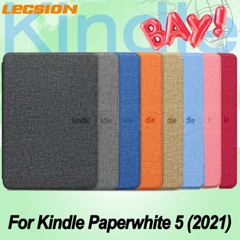 Калъф Kindle Kindle Paperwhite 5 11-то поколение 2021 6,8 См Калъф от Изкуствена кожа за Kindle Paperwhite Case 5 2021 fund capa