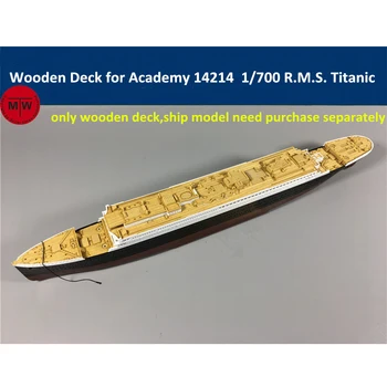 Дървена Палуба в мащаб 1/700 за Академия 14214 R. M. S. Модел на Кораба 
