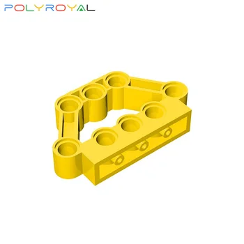 Строителни блокове Technicalalal САМ 5x3x1 Болт съединител 10 БР Малки Съвместими Монтаж на Частиците Moc al резервни Части играчка 32333