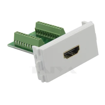 Мултимедиен HDMI конектор с винтовым съединение