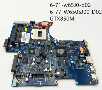 На 30-пинов экранный интерфейс Clevo W650 W650SJ дънна Платка 2 GB 6-71-w65J0-d02 6-77-W650SJ00-D02 N15P-GT-A2 GTX850M 100% тест ОК