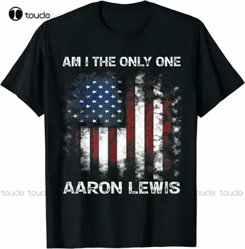 Нов Аарон Люис - Аз съм единственият 1 Тениска Тениска Тениска За Боулинг За Мъже Памучен Тениска S-5Xl