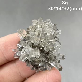 НОВОСТ! 100% натурален шестостенния колона форми Aurora Калцит проба на минерала и камъни и кристали, лечебни кристали кварц